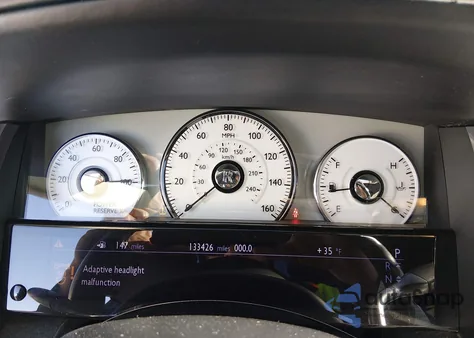 2013 Rolls-Royce Ghost z USA, uszkodzony, nr VIN SCA664L57DUX65932